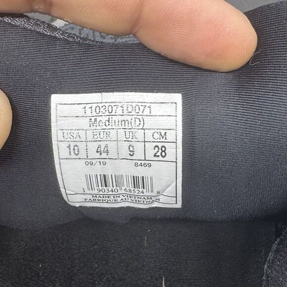 Brooks Adrenaline GTS 20 Running Shoes Mens 10D Grey Black Lightweight GUC - Picture 7 of 7